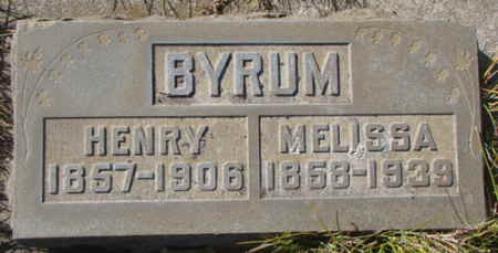 Henry and Melissa Byrum